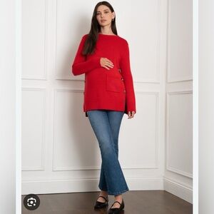 Seraphine | Naxos Maternity Crew Neck Sweater | Size S